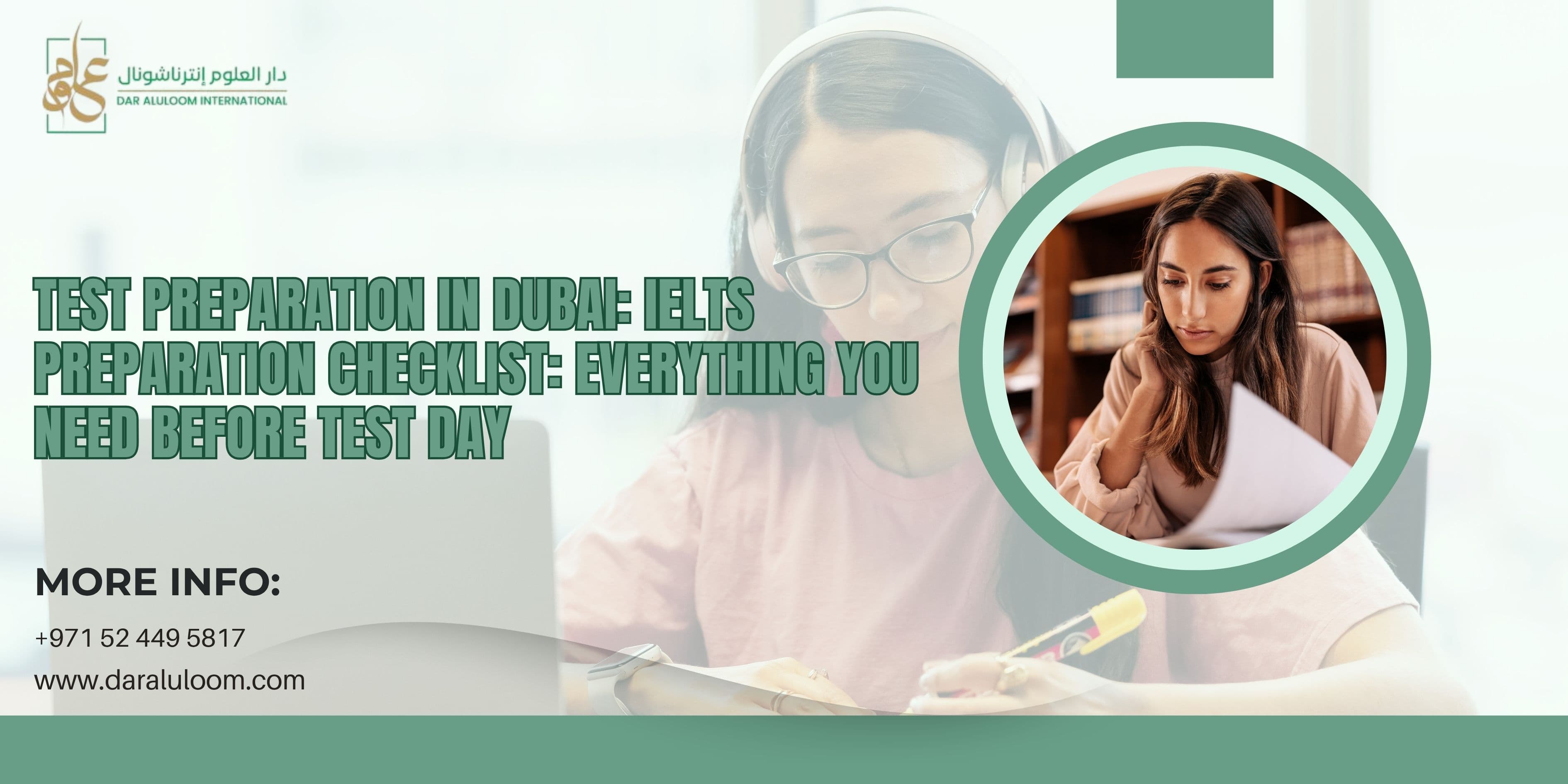 Test Preparation in Dubai: IELTS Preparation Checklist: Everything You Need Before Test Day