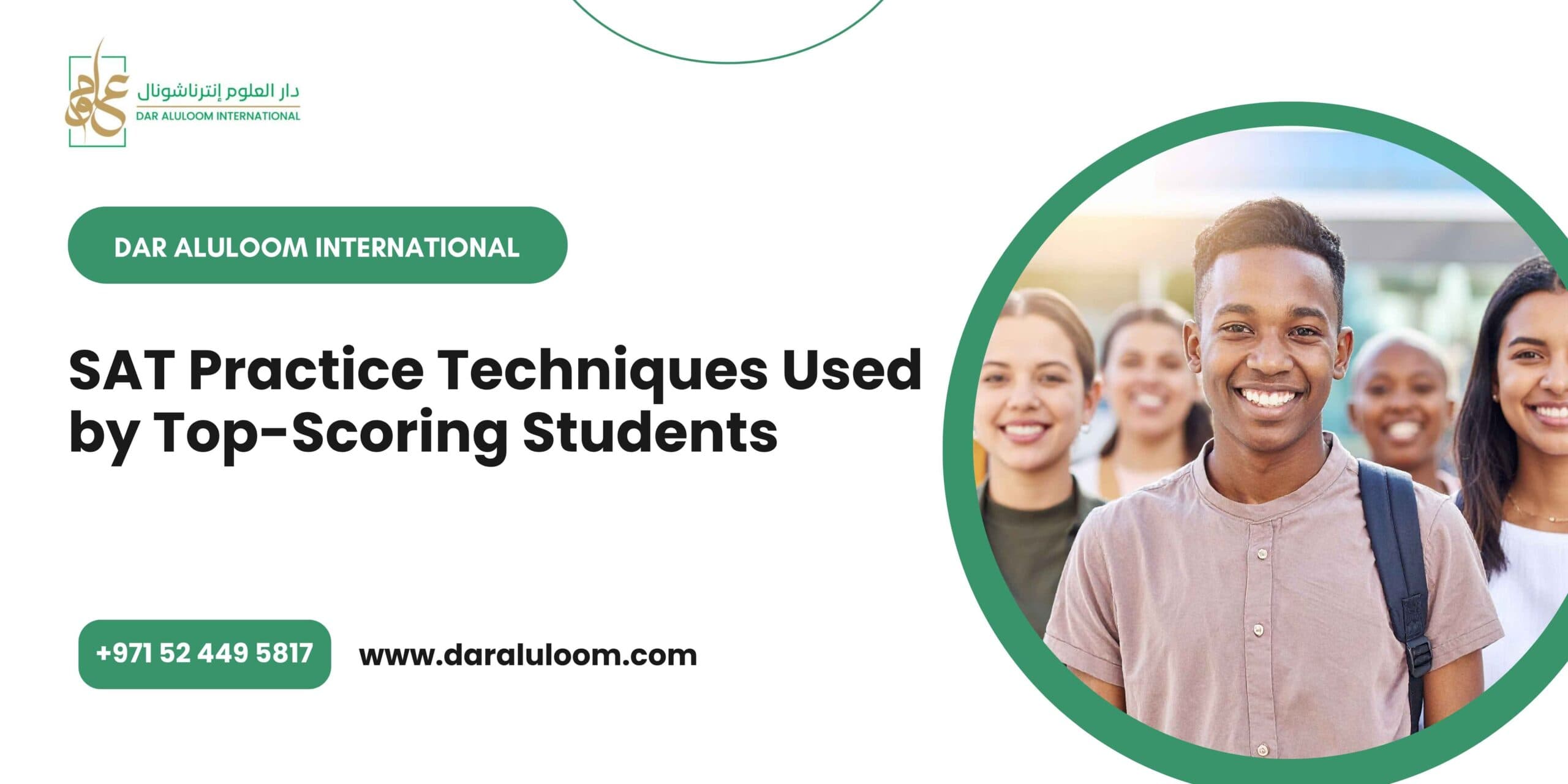 SAT Practice Techniques Used by Top-Scoring Students